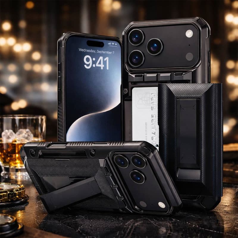 قاب آیفون Armor Slide جاکارتی‌دار ضد ضربه